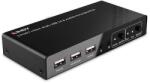 Lindy KVM Switch HDMI 4K@60Hz, USB2.0, 2 port (32809) - bevachip