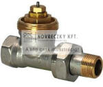 Siemens VDN215 Egyenes radiátorszelep előbeállítási lehetőséggel, M30 x 1, 5 mm, rövid kivitel, 1/2", DN15 (VDN215)