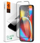 Spigen FC képernyővédő üveg (2.5D, ujjlenyomatmentes, extra karcálló, 9H, ultravékony, 0.3mm, színkiemelés) FEKETE (AGL03392)