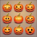 Ambiente Halloween Pumpkins papírszalvéta 33x33cm, 20db-os - szep-otthon