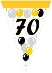 Mezőfi Team Kft Zászló fűzér, évszámos "70", lufis
