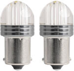 AMiO LED izzó STANDARD P21W 9SMD Clear white Blister 12V 2 db-os (02953)