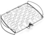 Weber grillező kosár, rozsdamentes acél, kicsi, Q 1000 és újabb, illetve 37 cm-es és nagyobb faszenes grillekhez (6470)
