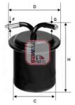 SOFIMA filtru combustibil SOFIMA S 1541 B - automobilus