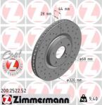 ZIMMERMANN Disc frana ZIMMERMANN 200.2522. 52