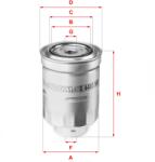SOFIMA filtru combustibil SOFIMA S 4465 NR (S 4465 NR) - automobilus