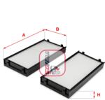 SOFIMA Filtru, aer habitaclu SOFIMA S 3255 C (S 3255 C)
