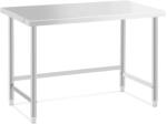 Royal Catering Rozsdamentes acél munkaasztal - ECO - 120 x 70 cm - 93 kg - Royal Catering (RCAT-120/70-PS)