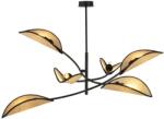 Emibig Lustră pe tijă LOTUS 6xE14/10W/230V negru/bej (EB0015)