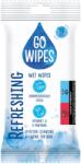 Go Wipes nedves frissítő törlőkendők, 15 darab