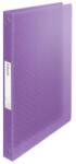 ESSELTE Gyűrűs könyv, 4 gyűrű, 25 mm, A4, PP, ESSELTE "Colour`Breeze", levendula (E628438) - tutitinta