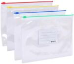 M&G Pungi plastic ziplock, A5, 230 x 180mm, diverse culori, M&G ADM94503