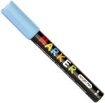 M&G Marker cu vopsea acrilica, varf rotund, 2mm, albastru deschis, S600, M&G APL976D922