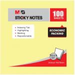 M&G Notite adezive model economic, 76 x 76mm, galben, 100 file/set M&G AS33A1074401