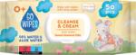 Go Wipes Aloe vízzel és mandulatejjel, 50 darab
