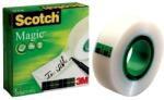 3M Banda adeziva Scotch magic, 19 mm x 33 m, 7 role + 1 gratis (3M20018)