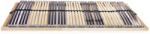 vidaXL Bază de pat cu șipci, 42 șipci, 7 zone, 100 x 200 cm (246464) - vidaxl
