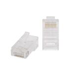 VEZ RJ45 Cat5 csatlakozó UTP patch kábelre, 100db/csomag 05232 (05232)