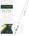 Carp Zoom FC Power Feeder Rig KO. 9 kötött method előke, 10 cm, #12; 10 mm; o0, 18 mm, 5 db (CZ6611) - fishingoutlet