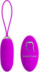 Pretty Love Ou Vibrator Pretty Love Julia Remote Control, 12 Moduri Vibratii, Silicon, USB, Mov