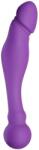 Passion Labs Dildo Dublu Finn, Silicon, Mov, 18 cm, Passion Labs, Sensations Dildo