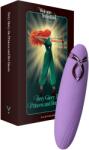 FairyGasm Vibrator PleasureArrow FairyGasm, 9 Moduri Vibratii, Silicon, USB, Mov, 11.5 cm Vibrator