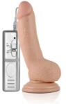 Lovetoy Vibrator Realist Real Extreme cu Telecomanda PVC Natural 18 cm Vibrator