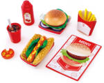 HaPe International Set produse din lemn - Fast Food (H3160) Bucatarie copii