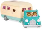 Battat Camion Battat Li'l Woodzeez - Cu 38 accesorii (BT6486Z)