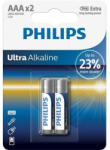 Philips LR03E2B/10 elem ultra alkali aaa 2-bliszter (LR03E2B10)