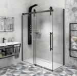 SAPHO Gelco, VOLCANO BLACK négyszögletes zuhanyparaván 1800x900mm L / R változat, GV1418GV3490 (GV1418GV3490)