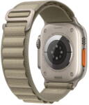 Tech-Protect Curea material textil Tech-Protect Nylon Pro compatibila cu Apple Watch 4/5/6/7/8/9/SE/Ultra1/2 42/44/45/49mm Olive/Titanium (5906302301539)
