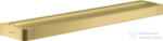 Hansgrohe AXOR UNIVERSAL SOFTSQUARE 69, 4 cm-es törölközőtartó, szálcsiszolt sárgaréz hatású 42832950 (42832950)