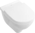Villeroy & Boch O. Novo WC-ülőke, ovális, nemes acél zsanér +