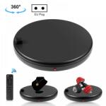 PULUZ 45cm Elektromos Termékforgató - 360° Fekete Forgó Termékfotó Asztal (+elektromos aljzat) - kamerapro - 42 080 Ft