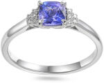 Heratis Forever Tanzanit gyűrű 0, 74 ct Asmara gyémántokkal IZBR1378