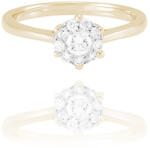 Moon Diamonds - Gyémántköves arany gyűrű 50-70587-1250F/54 (50-70587-1250F-54)