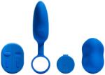 Platanomelón Mobi - akkus, rádiós vibrátor szett - 2 részes (kék) - sexshopcenter
