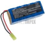 Rowenta RD-ROW12VA series 12V 2000mAh 24Wh Ni-Mh robotporszívó akku/akkumulátor