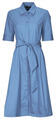Ralph Lauren Hosszú ruhák FINNBARR-SHORT SLEEVE-CASUAL DRESS Kék US 4
