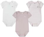 Levi's pamut baba body LVG 3PK BOW BODYSUIT SET 3 db - rózsaszín 74