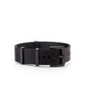 Watchbandit WB Original ultra prémium Nato óraszíj fekete/fekete 20mm