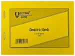 VECTRALINE Önátírótömb VECTRALINE A/6 fekvő 50x2 lapos (01.00621) - papir-bolt