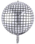 Balloons4party Balon folie glob disco argintiu 23 cm
