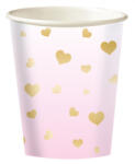  Első születésnap Pink Ombre papír pohár 8 db-os 250 ml (DPA991030966) - oliviashop