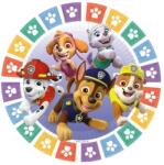  Mancs Őrjárat Color Paws papírtányér 8 db-os 23 cm (DPA991423666)
