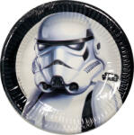  Star Wars Troopers papírtányér 8 db-os 20 cm (PNN92636) - oliviashop