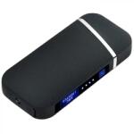 HARAHU Line elektromos öngyújtó USB töltéssel-Fekete/Matt KP25731