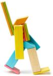 Tegu Tints, set 14 piese din lemn magnetic Jucarii de constructii magnetice