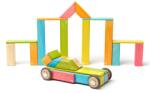 Tegu Tints, set 42 piese din lemn magnetic Jucarii de constructii magnetice